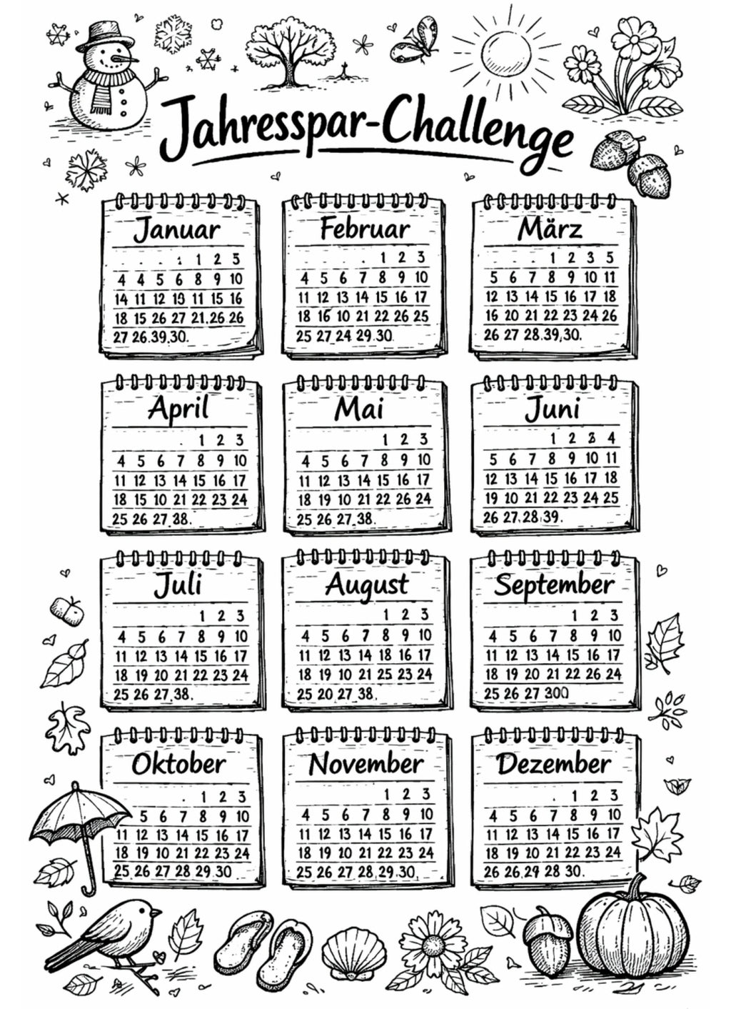 Jahressparchallenge