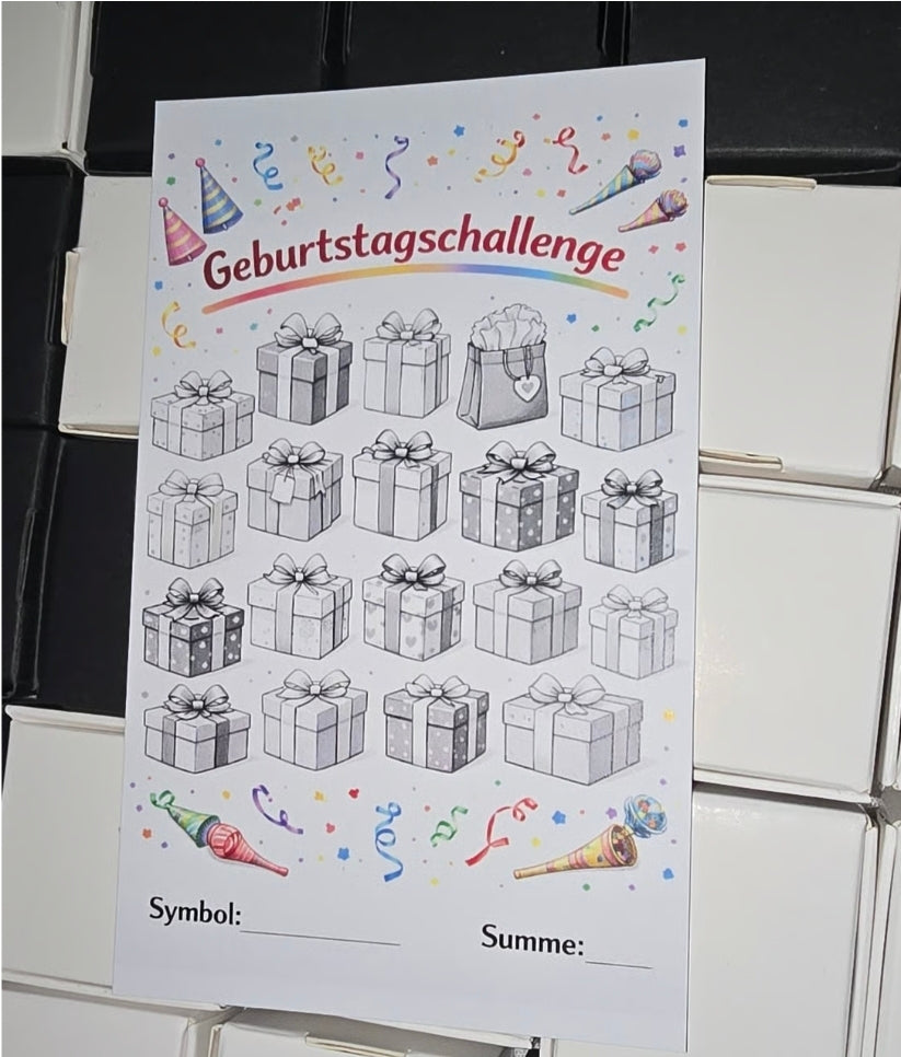 Geburtstagschallenge