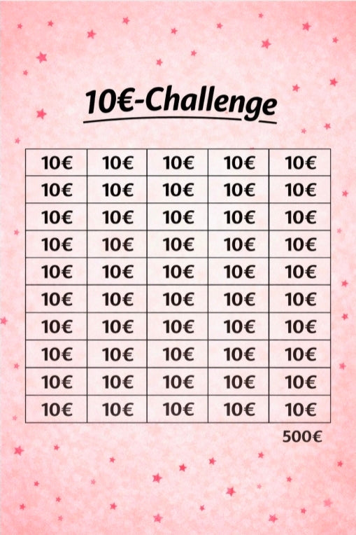 10€ Challenge Bunt